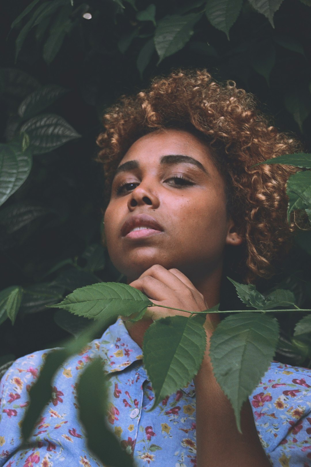 Portrait of a calm brazilian woman mentor looking directly at camera